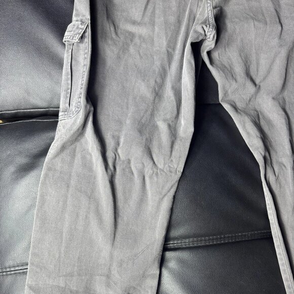 Wrangler Men’s Cargo Pants Stretch Relaxed Fit Anthracite Gray W36 L30 - Picture 4 of 15